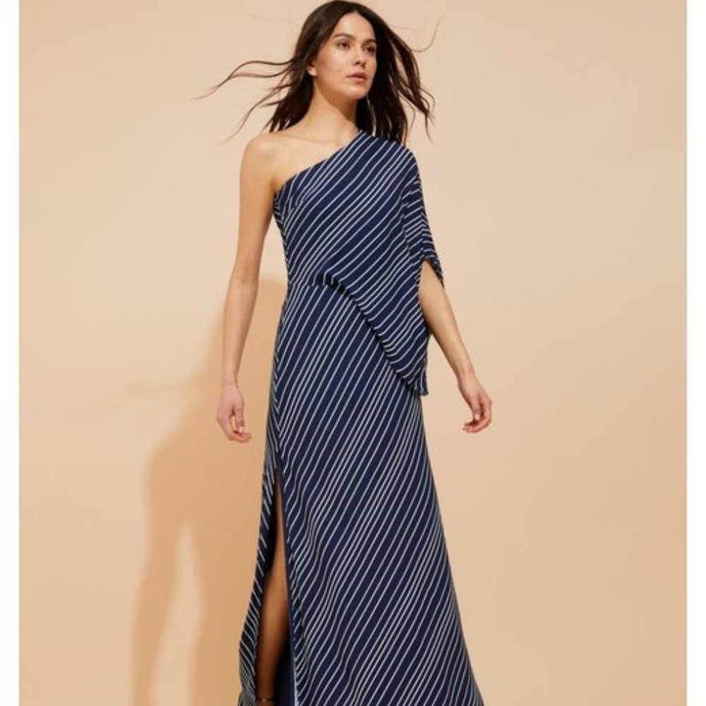 Halston Draped silhouette